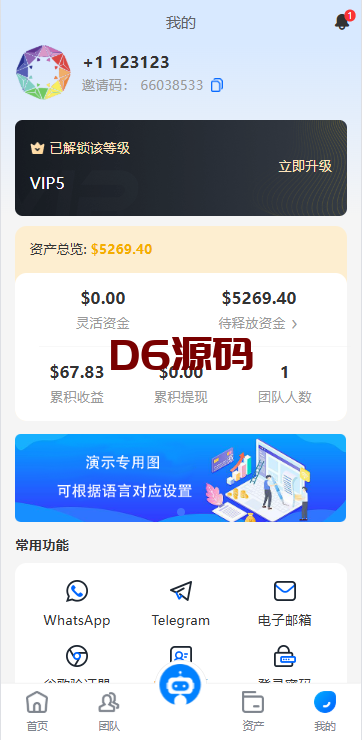 海外虚拟币量化交易系统/多语言量化理财/USDT自动充值 海外虚拟币量化交易系统/多语言量化理财/USDT自动充值